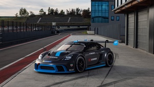 Porsche 718 Cayman GT4 ePerformance, 2023, 4K wallpaper