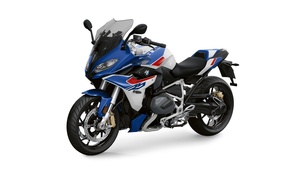 BMW R 1250 RS, Sports bikes, White background, 4K wallpaper
