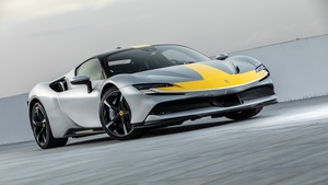 Hybrid Supercar, Ferrari SF90 Stradale Assetto Fiorano, 4K wallpaper