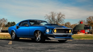 Muscle cars, 4K wallpaper