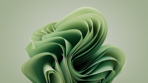 Surface Pro 9, Pastel green, Stock, Green abstract, Green background, 4K wallpaper