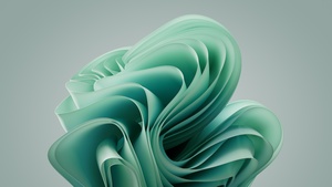 Surface Laptop 5, Teal abstract, Stock, Teal background, Pastel green, 4K wallpaper