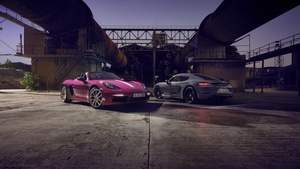 Porsche 718 Boxster, Porsche 718 Cayman, Style Edition, 2022, 4K wallpaper