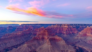 Grand Canyon National Park, Arizona, Sunset, Viewpoint, 4K wallpaper