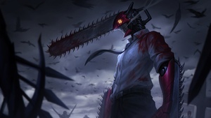 Denji, Chainsaw Man, Devil Hunter, 4K wallpaper