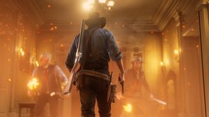 Arthur Morgan, Red Dead Redemption 2, Rockstar Games, Western, 4K wallpaper