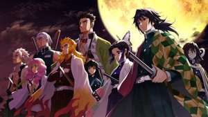 Demon Slayer: Kimetsu no Yaiba, Character art, 4K wallpaper