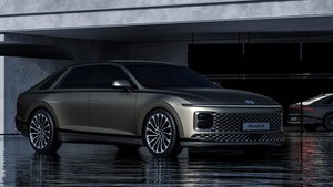 Hyundai Grandeur, Luxury Sedan, 2022, 4K wallpaper