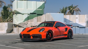 Porsche 911 Turbo S, 2023, 4K wallpaper
