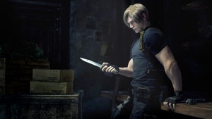 Resident Evil 4, Leon S. Kennedy, 2023 Games, Horror games, 4K wallpaper