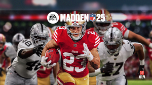 Christian McCaffrey, Madden NFL 25, 2025 Games, San Francisco 49ers, NFL, 4K wallpaper