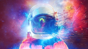 Astronaut, 4K wallpaper