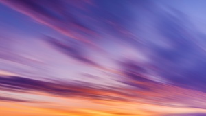 Sunset, Evening sky, Motion blur, Scenic, 4K wallpaper