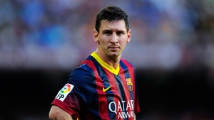 Football player, Lionel Messi, FC Barcelona, 4K wallpaper