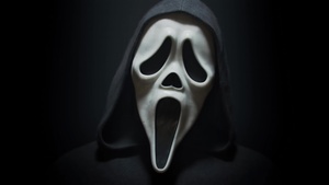 Ghostface, Mortal Kombat 1: Khaos Reigns, Dark background, 4K wallpaper