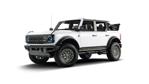 2025, White background, Ford Bronco, 4K wallpaper