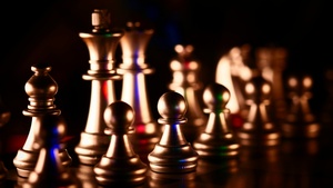 Chessboard, Chess pieces, King (Chess), Knight (Chess), Pawn (Chess), Rook (Chess), Bishop (Chess), 4K wallpaper