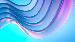 Gradient Abstract, Glass, Light, Abstract background, Blue background, 3D background, 4K wallpaper