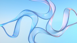 3D background, Light, Glass, Abstract background, Blue background, 4K wallpaper