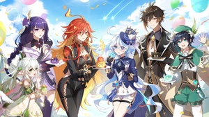 Genshin Impact, 2024, Mavuika, Furina, Zhongli, Venti, Raiden Shogun, Nahida, 4K wallpaper