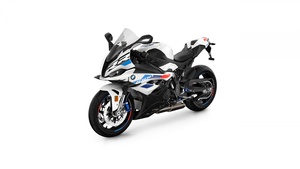 BMW S 1000 RR, White background, Sports bikes, 2023, 4K wallpaper