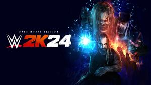 WWE 2K24, 2024 Games, Dark blue, 4K wallpaper