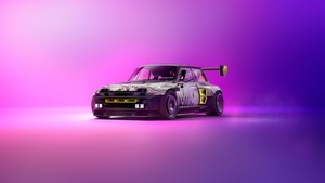 Electric cars, Purple background, Concept cars, 4K wallpaper