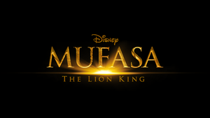 Mufasa: The Lion King, 2024 Movies, Disney, Black background, 4K wallpaper