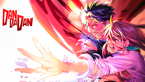 Momo (Dandadan), Okarun (Dandadan), Netflix series, Dandadan, 4K wallpaper