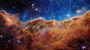 Carina Nebula, James Webb Space Telescope, 4K wallpaper