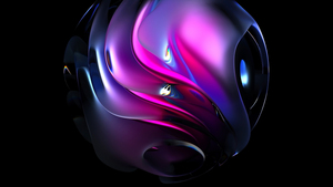 Pink abstract, AMOLED, Dark aesthetic, Motorola Edge 30 Neo, Black background, Stock, 4K wallpaper