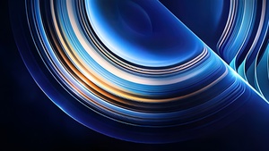 Rings, Blue background, Stock, 4K wallpaper