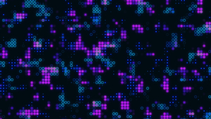 Abstract background, Grid, Neon circles, Purple background, Dark background, 4K wallpaper