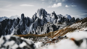 Cadini di Misurina, Mountains, Italy, 4K wallpaper