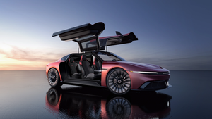 DeLorean Alpha5 Launch Edition, Prototype, 2022, 4K wallpaper
