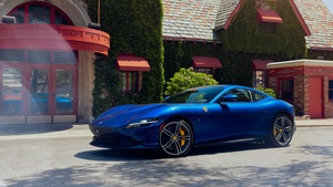 Ferrari Roma, Luxury sports car, 4K wallpaper