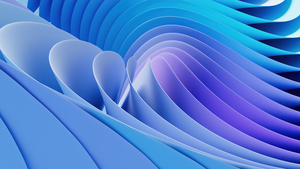Abstract background, Windows 11, Colorful background, Blue background, 4K wallpaper