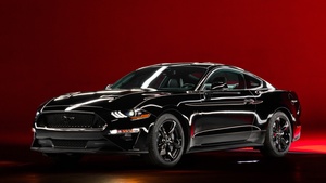 Ford Mustang GT, Nite Pony Package, Black cars, 2022, 4K wallpaper