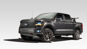 2024, White background, Ford F-150, 4K wallpaper