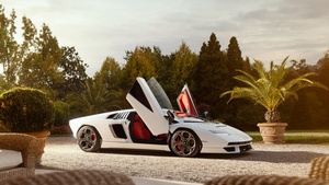 Lamborghini Countach LPI 800-4, Hybrid electric cars, Electric Sports cars, 2022, 4K wallpaper
