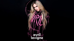 Avril Lavigne, Euphoria Magazine, 2022, Black background, Singer, AMOLED, 4K wallpaper