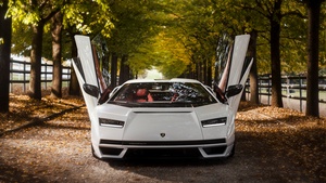 Lamborghini Countach LPI 800-4, Hybrid electric cars, Electric Sports cars, 2022, 4K wallpaper