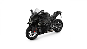 BMW S 1000 RR, 2024, White background, Sports bikes, 4K wallpaper