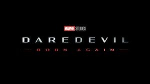 Daredevil: Born Again, Marvel Cinematic Universe, Black background, Marvel Comics, TV series, 4K wallpaper