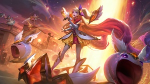 League of Legends, Seraphine, 4K wallpaper