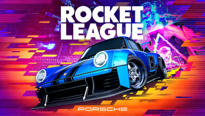 Rocket League, Porsche 911 Turbo, 4K wallpaper