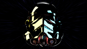 Stormtrooper, AMOLED, Star Wars, Black background, 4K wallpaper