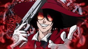 Alucard, Fan Art, Hellsing, Badass, 4K wallpaper