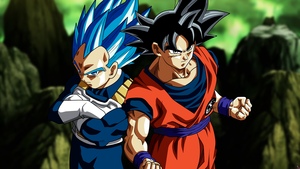 Vegeta, Son Goku, Dragon Ball Super, 4K wallpaper