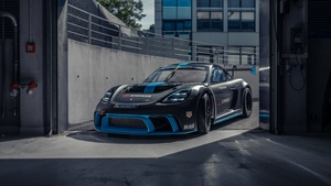 Porsche 718 Cayman GT4 ePerformance, Electric Sports cars, 2022, 4K wallpaper